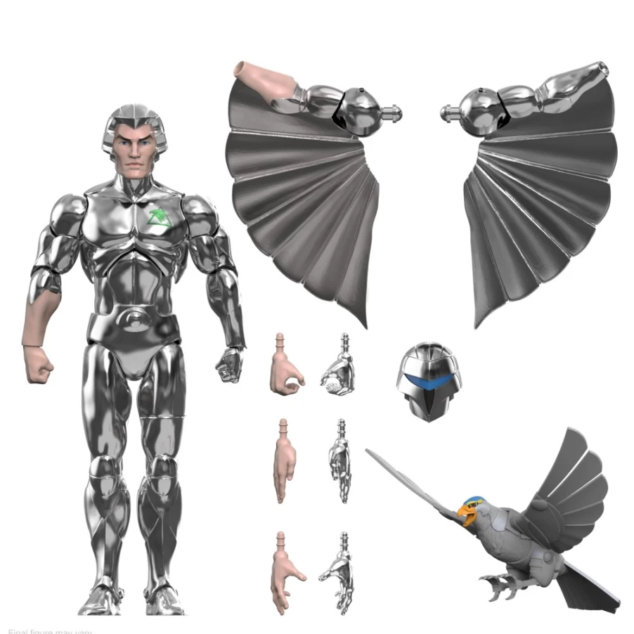 Super7 Silverhawks Ultimates Wave 4 Quicksilver Action Figure Toy Version Collectible