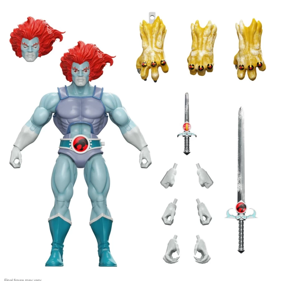 Super7 Thundercats Ultimates! Lion-O Action Figure - Hook Mountain Ice Collectible