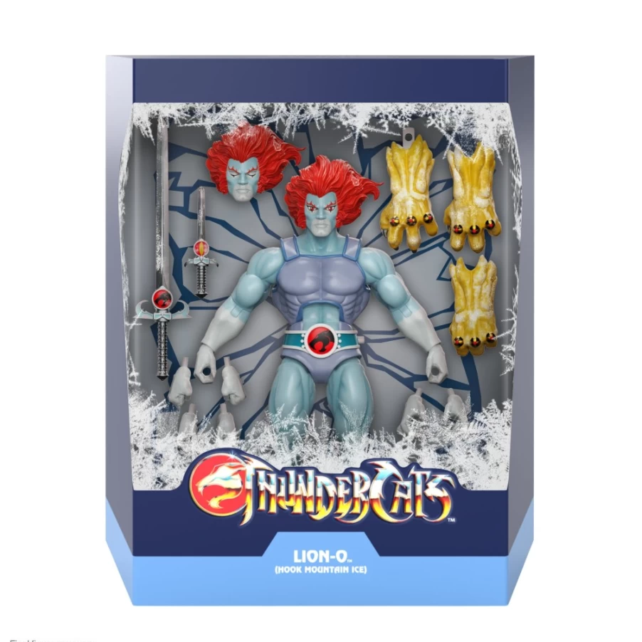 Super7 Thundercats Ultimates! Lion-O Action Figure - Hook Mountain Ice Collectible