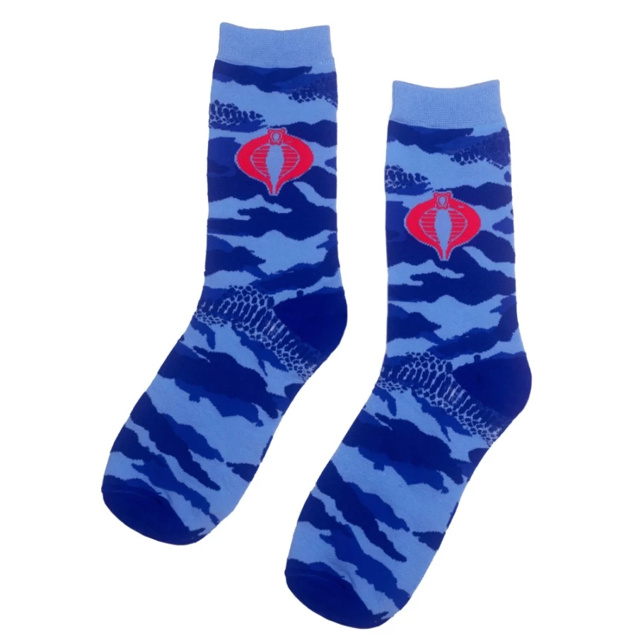 Super7 G.I. Joe Hail Cobra! Officially Licensed Knit Socks for Men & Women