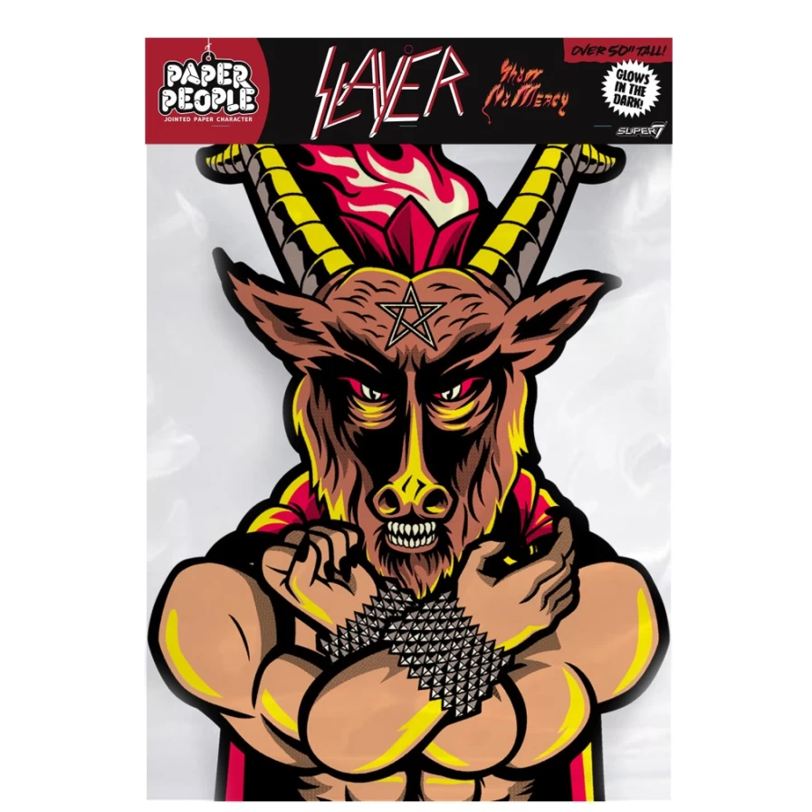 Super7 Slayer Paper People Minotaur Action Figure - Collectible Toy