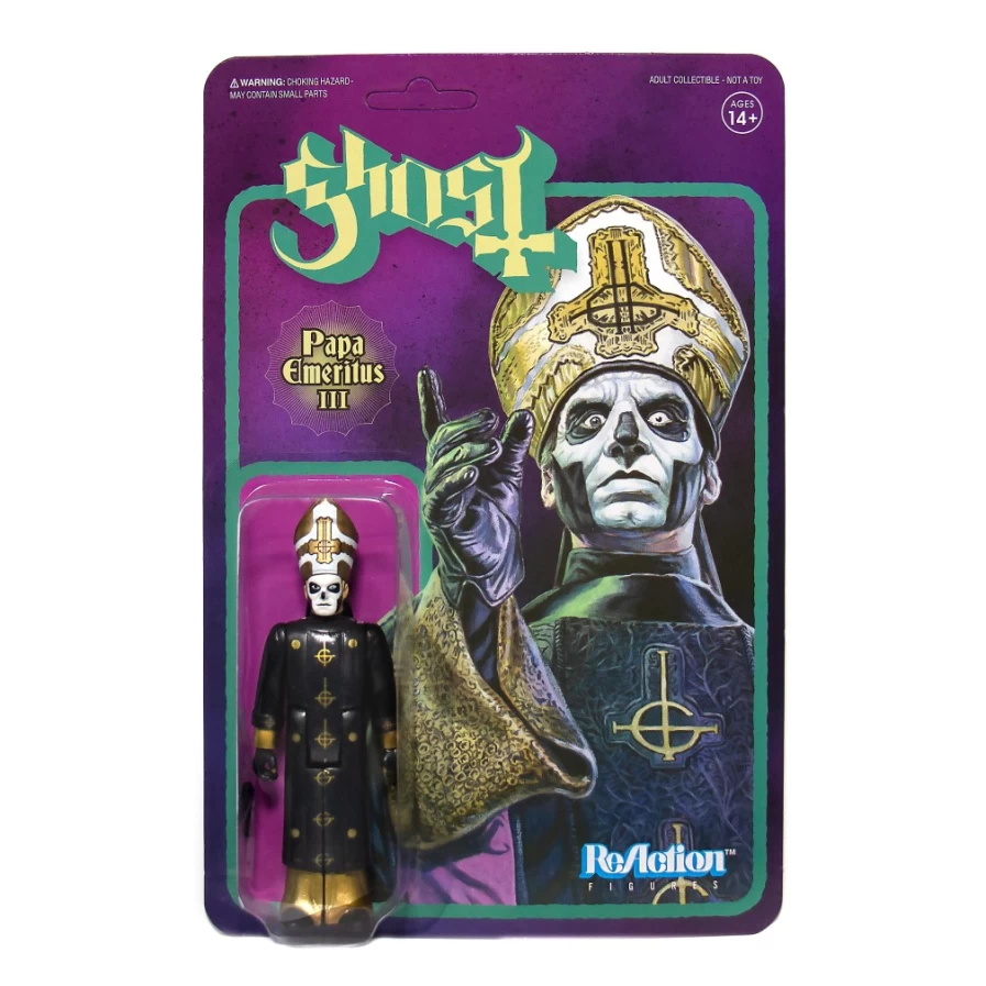 Super7 Ghost Reaction Figure - Papa Emeritus III Collectible Toy