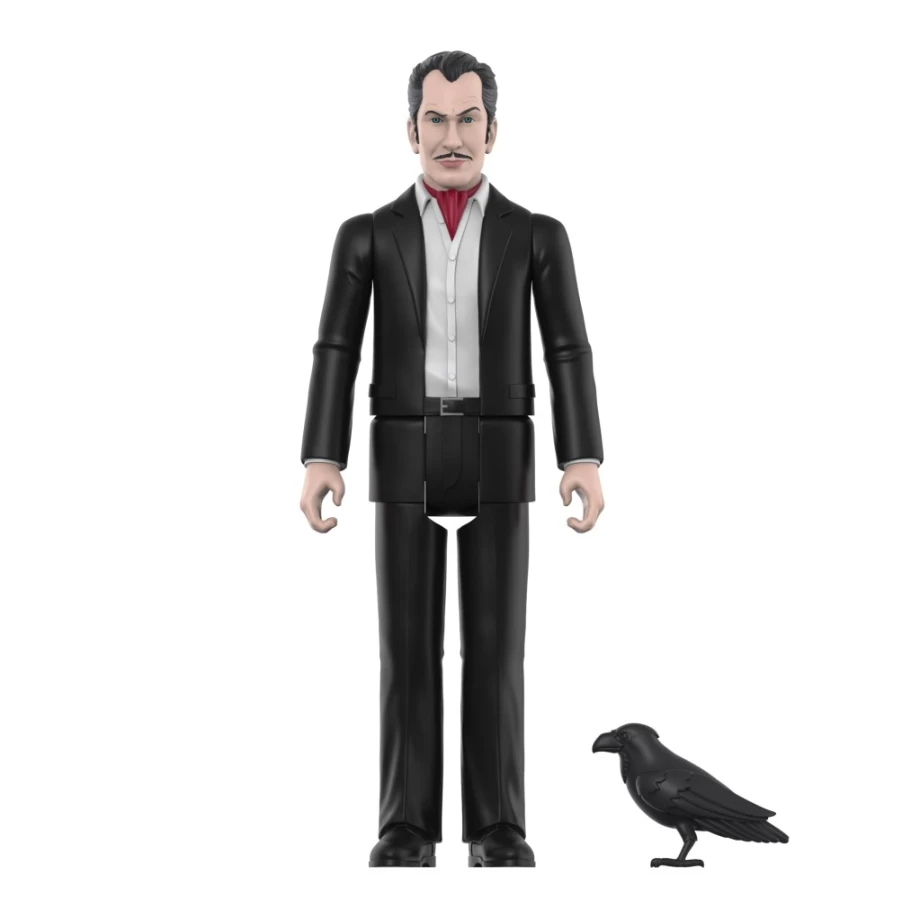Super7 Vincent Price Reaction Wave 1 Action Figure with Ascot Collectible Toy