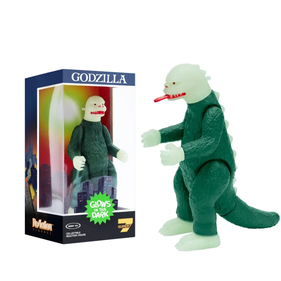 Super7 Godzilla Shogun Glow in The Dark Reaction Figure Collectible Toy