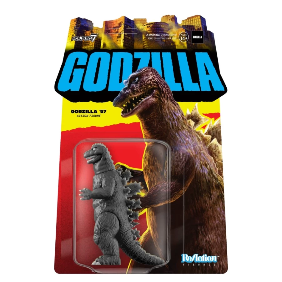 Super7 Godzilla 1957 Reaction Figure - Toho Wave 1 Collectible Action Figure