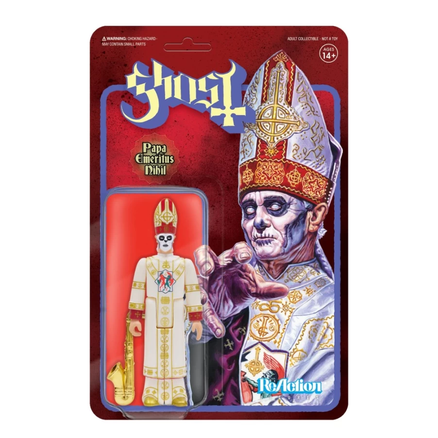 Super7 Ghost Reaction Figure - Papa Emeritus Nihil Collectible Toy