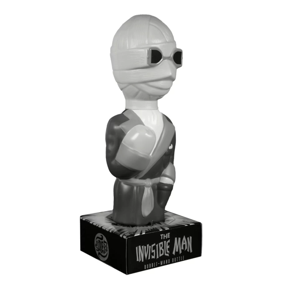 Super7 Universal Monsters Super Soapies Wave 4 - The Invisible Man Silver Screen Edition Collectible Figure
