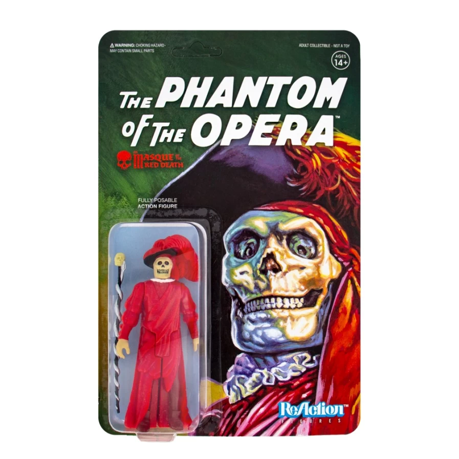 Super7 Universal Monsters The Masque of The Red Death Reaction Action Figure Collectible