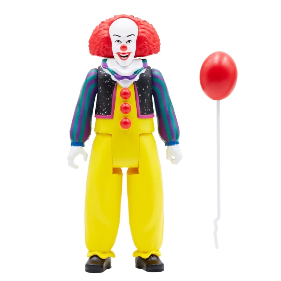 Super7 Pennywise The Clown IT Movie Reaction Figure Collectible