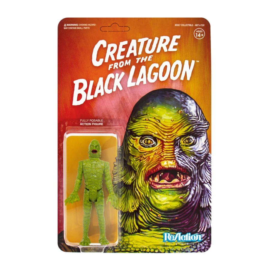 Super7 Universal Monsters Creature From The Black Lagoon Reaction Action Figure Collectible