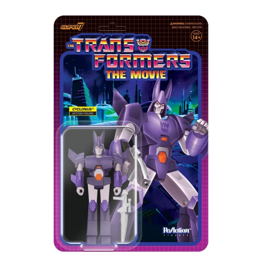 Super7 Transformers G1 Cyclonus Action Figure - Wave 6 Collectible Toy