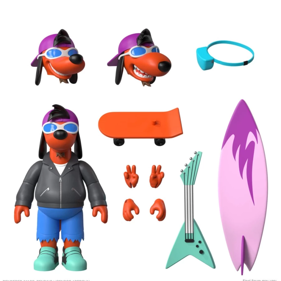 Super7 The Simpsons Ultimates! Wave 1 Action Figure - Poochie Collectible