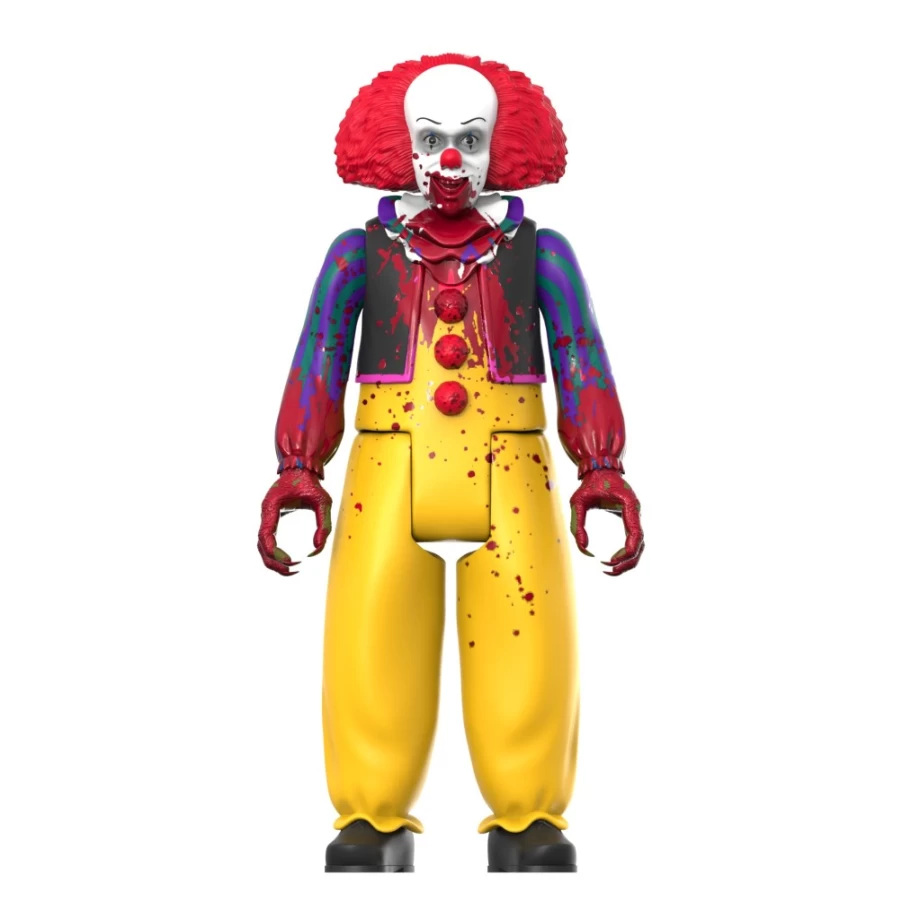 Super7 Pennywise Monster Reaction Figure with Blood Splatter - IT Movie Collectible