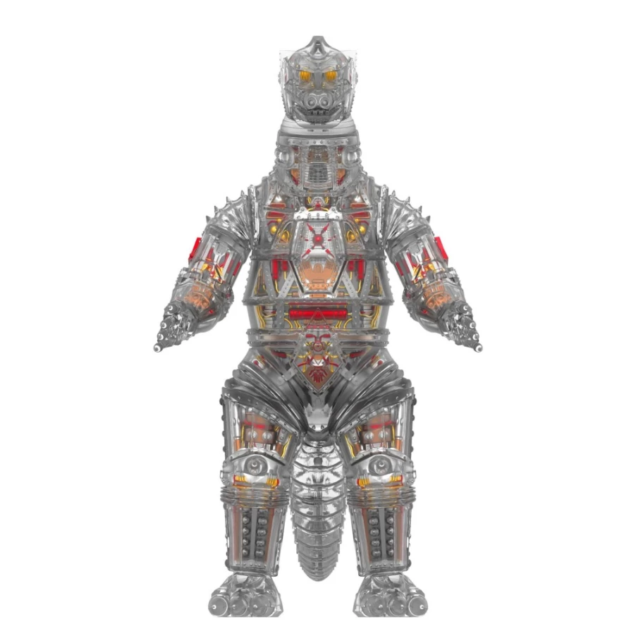 Super7 Toho Super Cyborg Mechagodzilla Clear Vinyl Action Figure