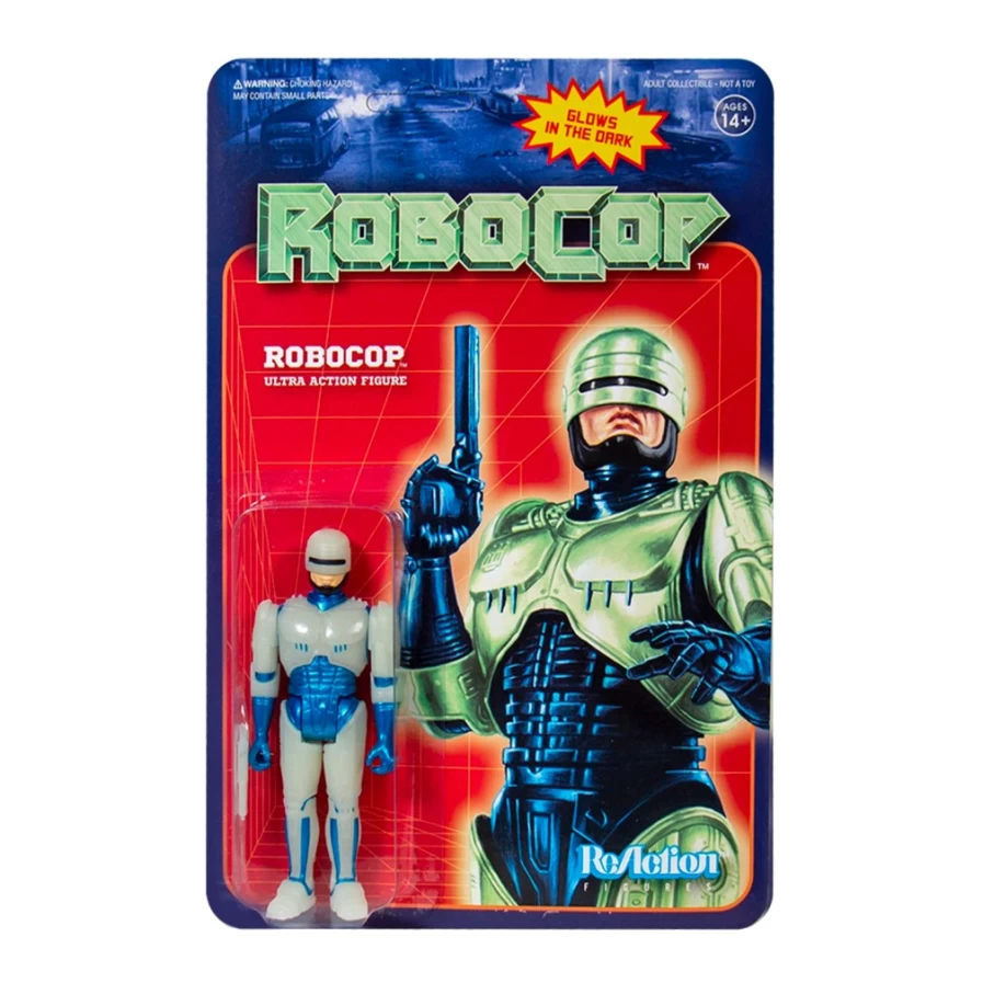 Super7 Robocop Glow in The Dark Action Figure - Collectible ReAction Figure