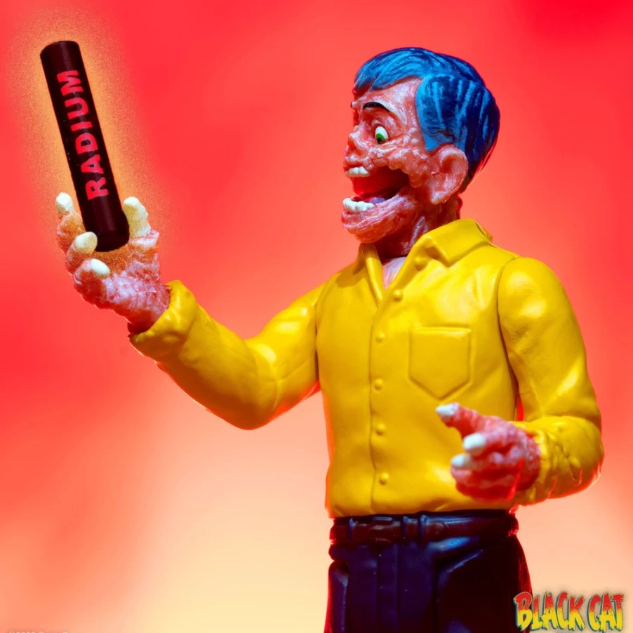 Super7 Pre-Code Horror Reaction Wave 1 Action Figure Set - Black Cat Mystery & Radium Man Collectible