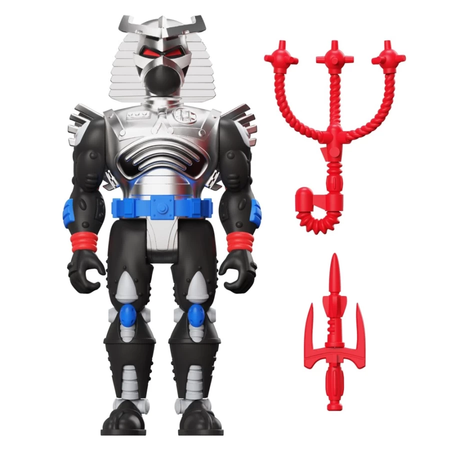 Super7 Teenage Mutant Ninja Turtles Reaction Series Wave 6 Chrome Dome Action Figure