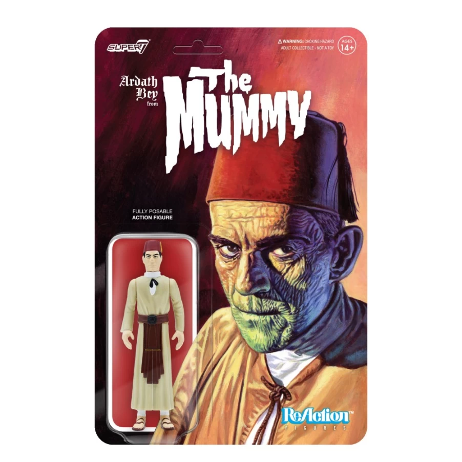 Super7 Universal Monsters Ardath Bey Reaction Figure Collectible Toy