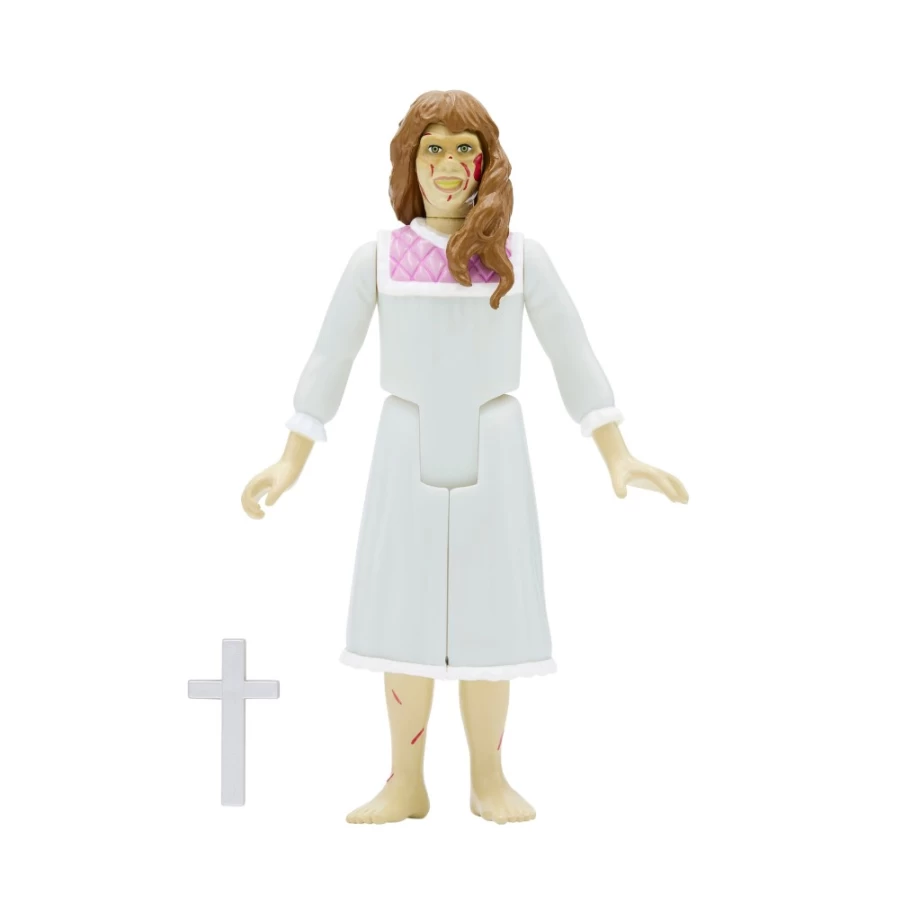 Super7 The Exorcist Regan MacNeil Reaction Figure - Collectible Horror Movie Toy