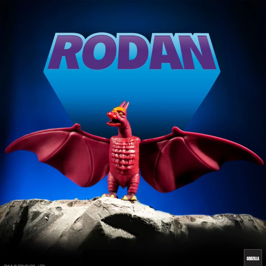Super7 Shogun Rodan Action Figure - Toho Reaction Wave 1 Collectible