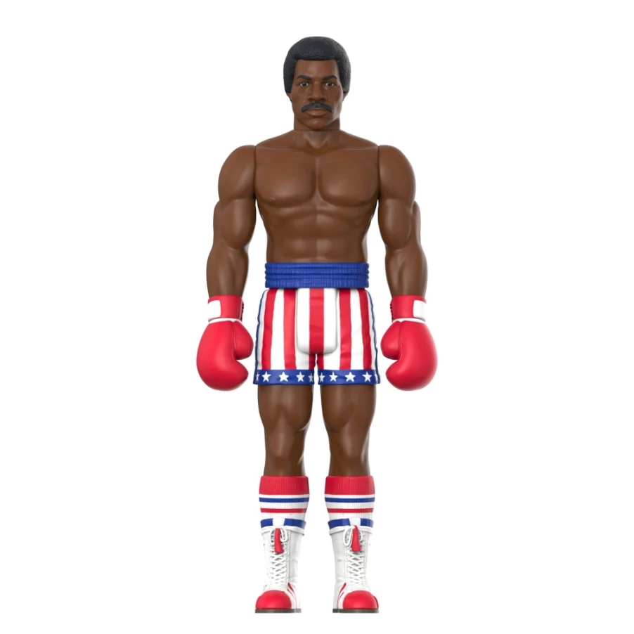 Super7 Rocky Reaction Wave 2 Action Figure - Rocky Balboa vs Apollo Creed Boxing Collectible