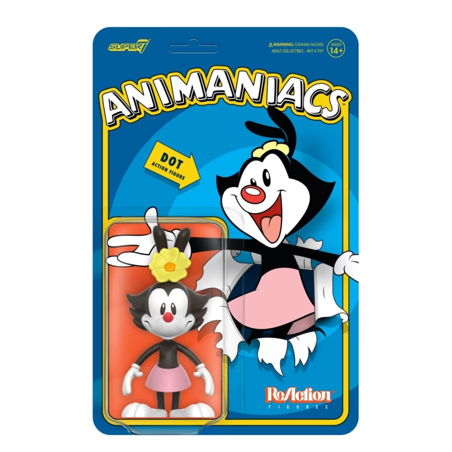 Super7 Animaniacs Dot Warner Action Figure - Wave 1 Collectible