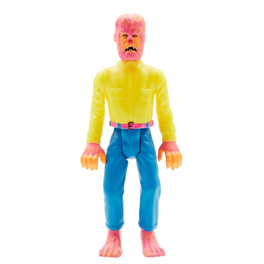 Super7 Universal Monsters The Wolf Man Costume Colors Reaction Action Figure Collectible