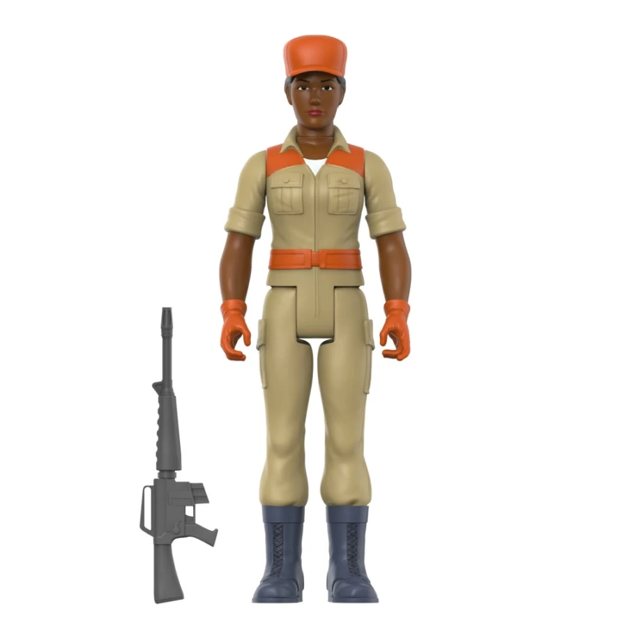 Super7 G.I. Joe Reaction Figures Wave 3 - Female Combat Engineer Action Figure with Short Brown Hair (Collectible Toy)