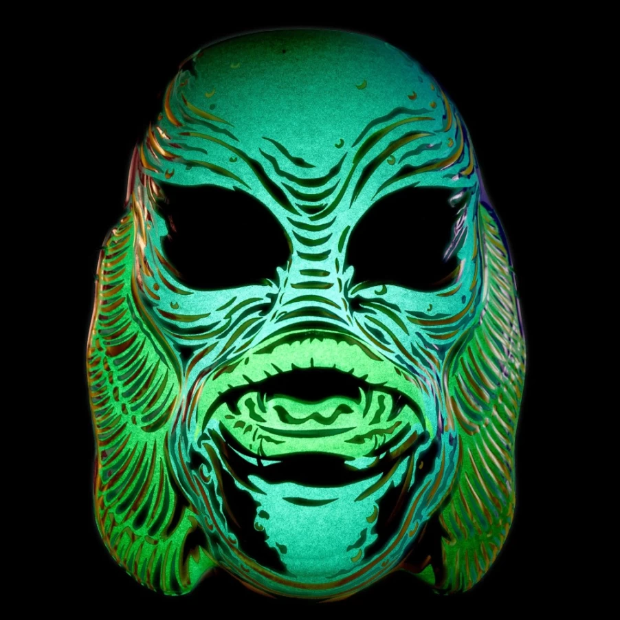 Super7 Universal Monsters Glow-in-the-Dark Creature From The Black Lagoon Mask