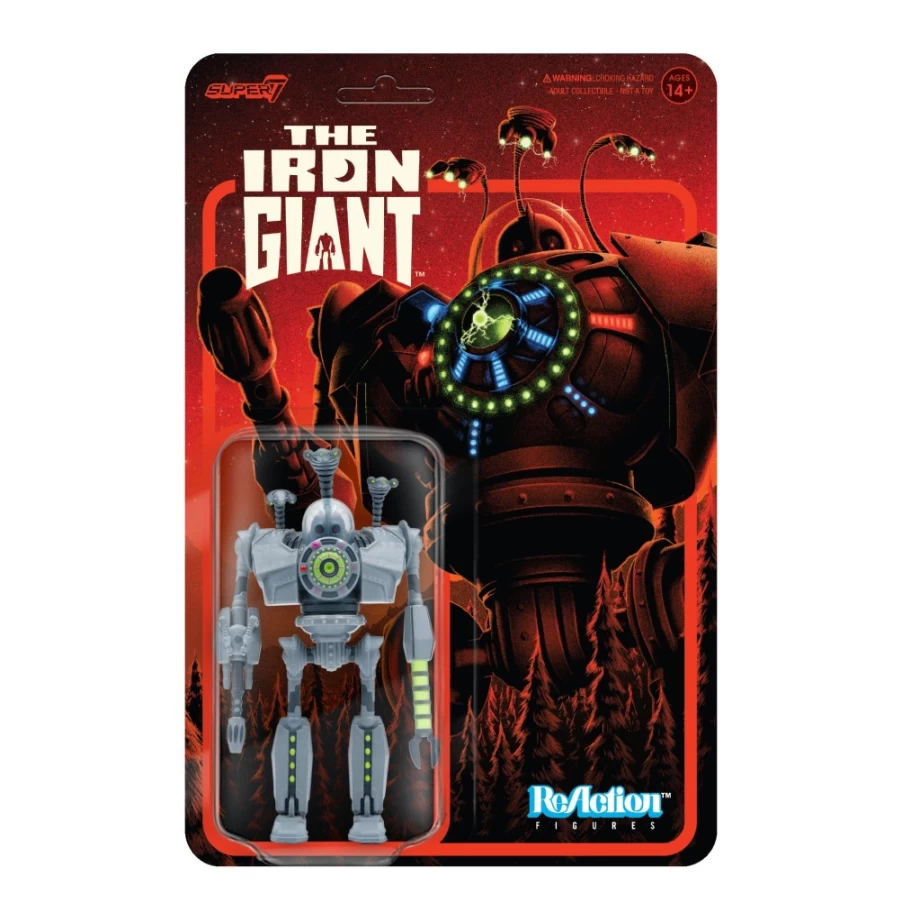 Super7 The Iron Giant Attack Giant Action Figure - Collectible Reaction Figure