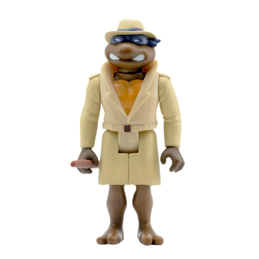 Super7 Teenage Mutant Ninja Turtles Undercover Donatello Reaction Figure Wave 2 Collectible Action Figure