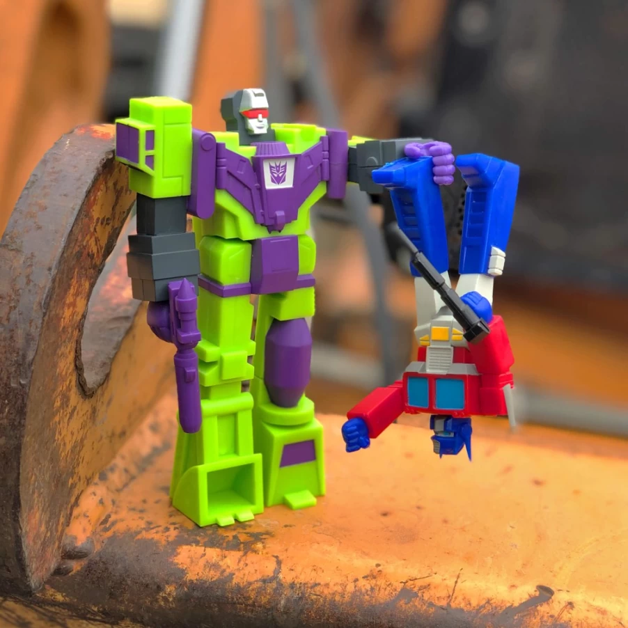Super7 Transformers Reaction Wave 3 Devastator Action Figure Collectible