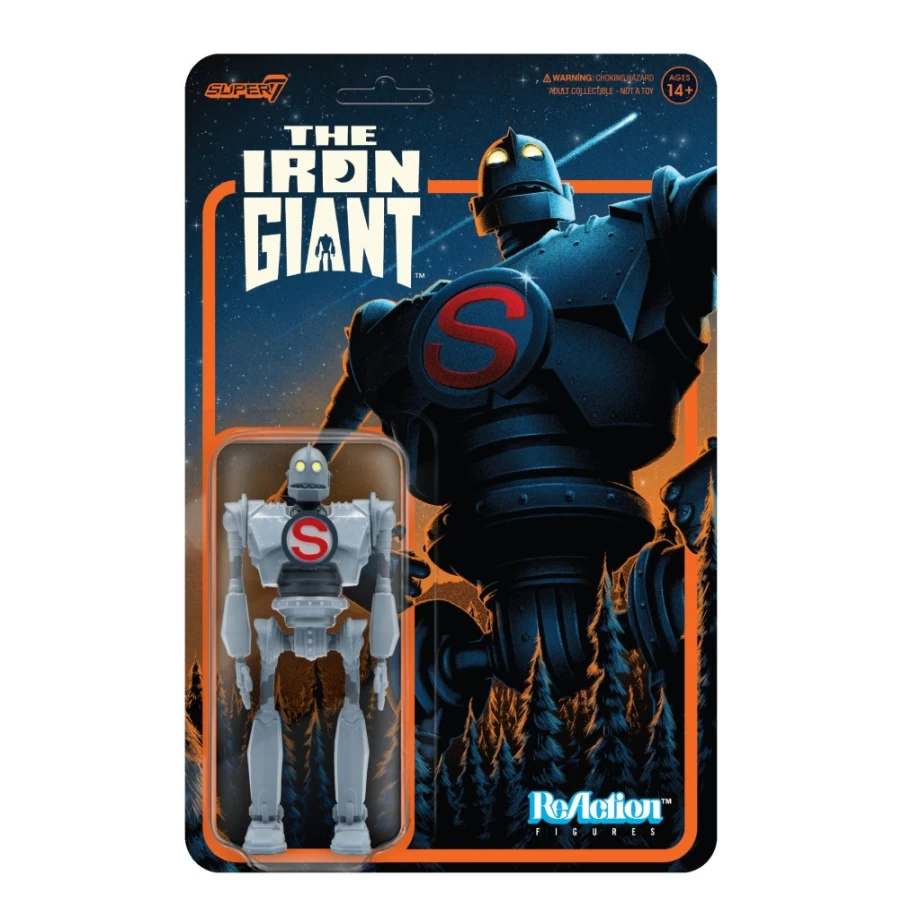 Super7 The Iron Giant Reaction Figure - Collectible Action Figure from Super7