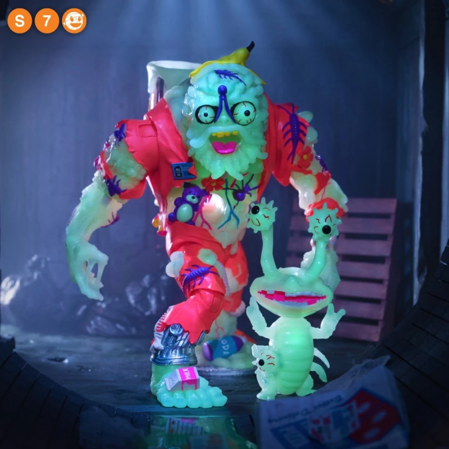 Super7 TMNT Ultimates! Wave 4 - Muckman & Joe Eyeball Glow-in-the-Dark NYCC Exclusive Action Figure