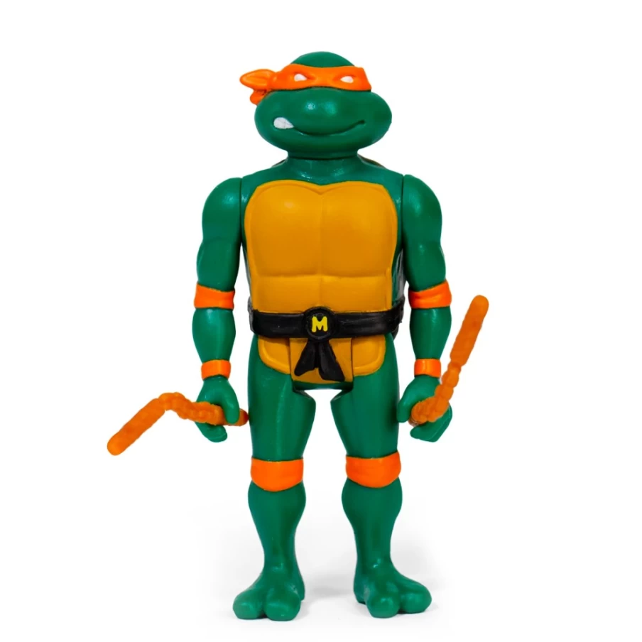 Super7 Teenage Mutant Ninja Turtles Michelangelo Action Figure - Collectible TMNT Toy