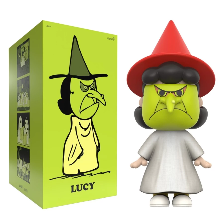 Super7 Peanuts Supersize Vinyl Figure - Lucy in Witch Mask Collectible Toy