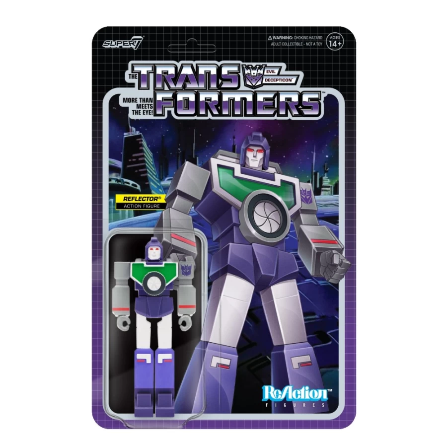 Super7 Transformers Reaction Figure Wave 5 - Reflector Collectible Action Figure