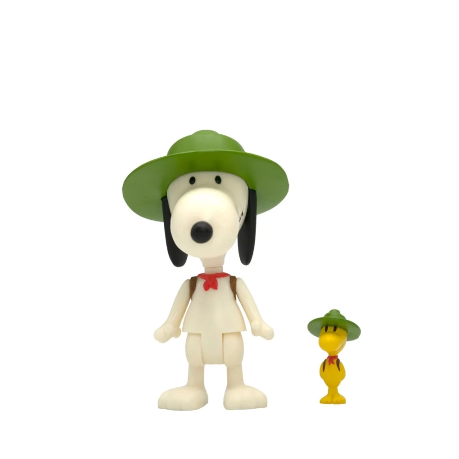 Super7 Beagle Scout Snoopy Peanuts Reaction Wave 3 Action Figure