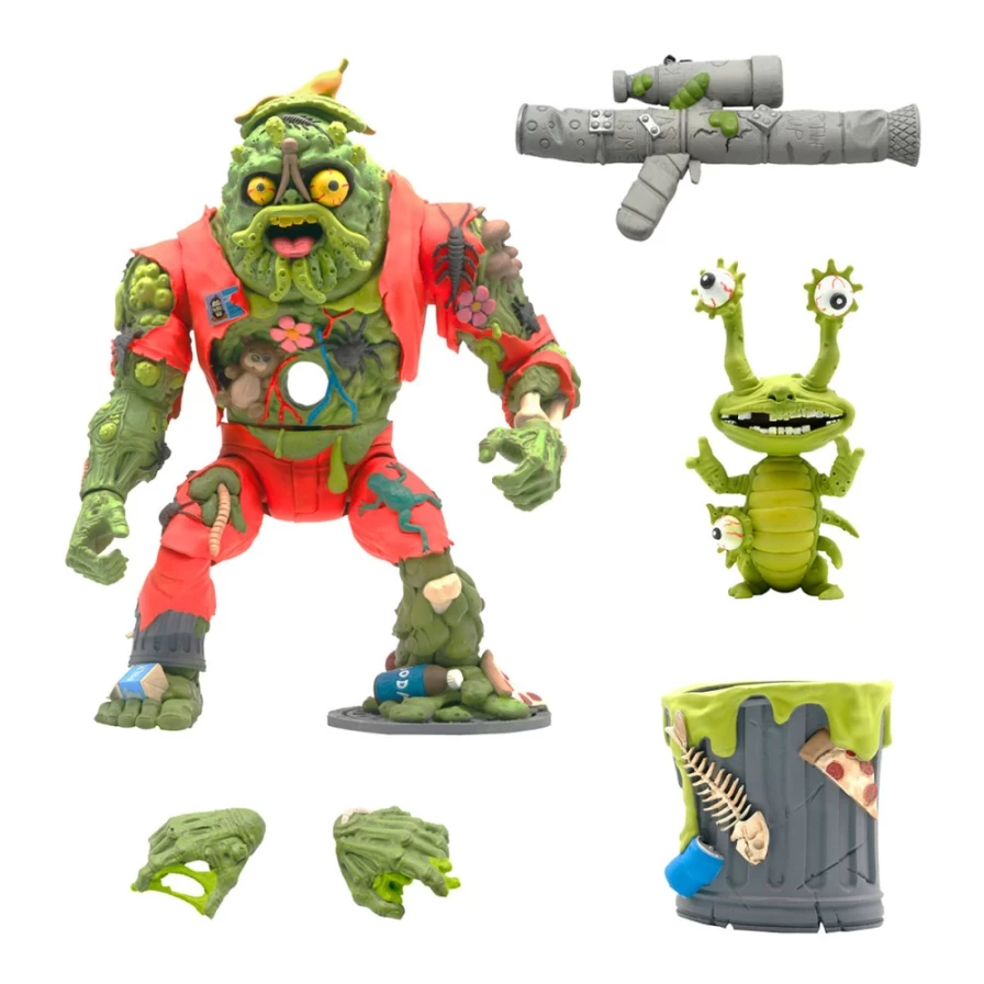 Super7 Teenage Mutant Ninja Turtles Ultimates Wave 4 Muckman & Joe Eyeball Action Figures