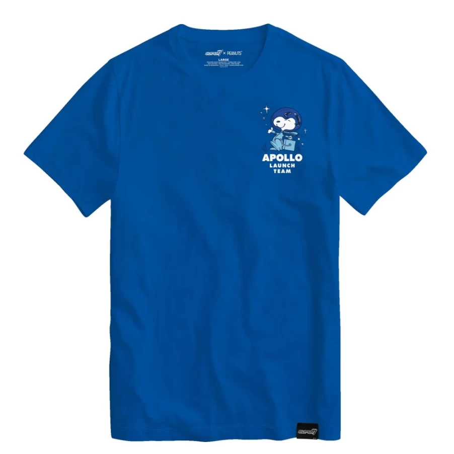 Super7 Space Snoopy Peanuts Graphic T-Shirt for Men & Women - Official Licensed Artwork