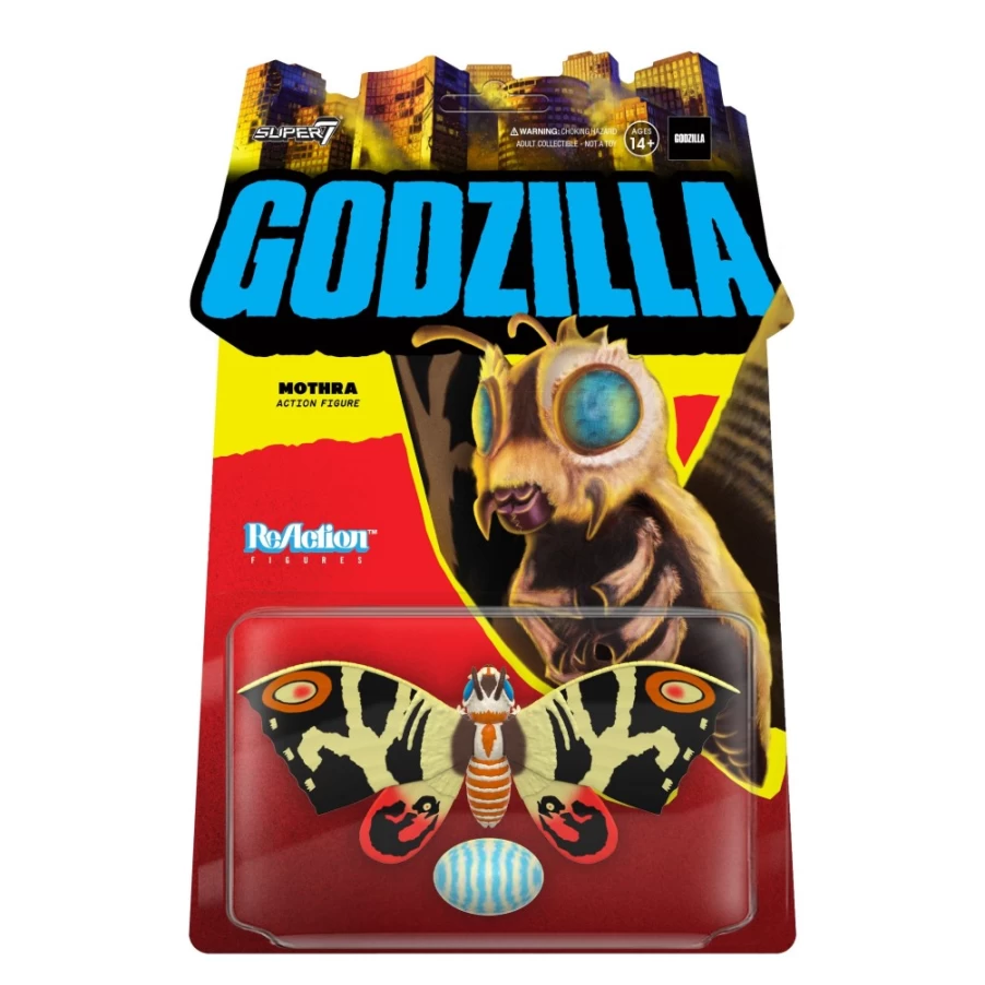 Super7 Mothra Reaction Figure - Wave 1 Collectible Toy