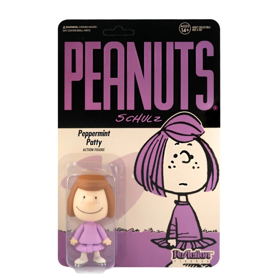 Super7 Peanuts Reaction Wave 2 Action Figure - Peppermint Patty Collectible
