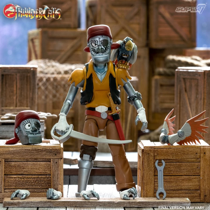 Super7 Thundercats Ultimates Wave 3 Captain Cracker Action Figure Collectible