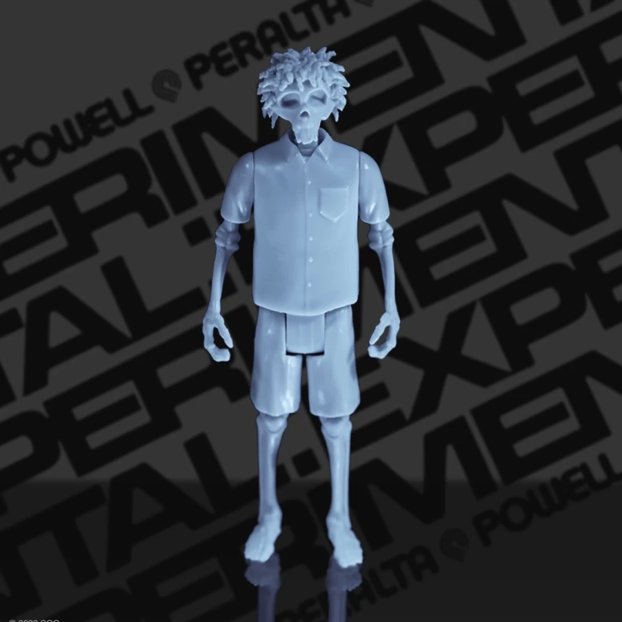Super7 Powell-Peralta Reaction Figure Wave 1A Steve Steadham Unpainted Collectible Action Figure