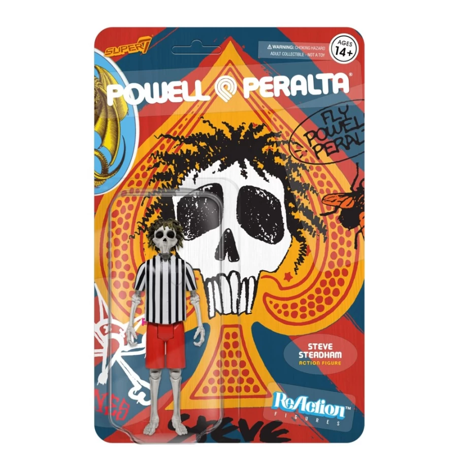 Super7 Powell-Peralta Reaction Figure Wave 1 - Steve Steadham Collectible Toy