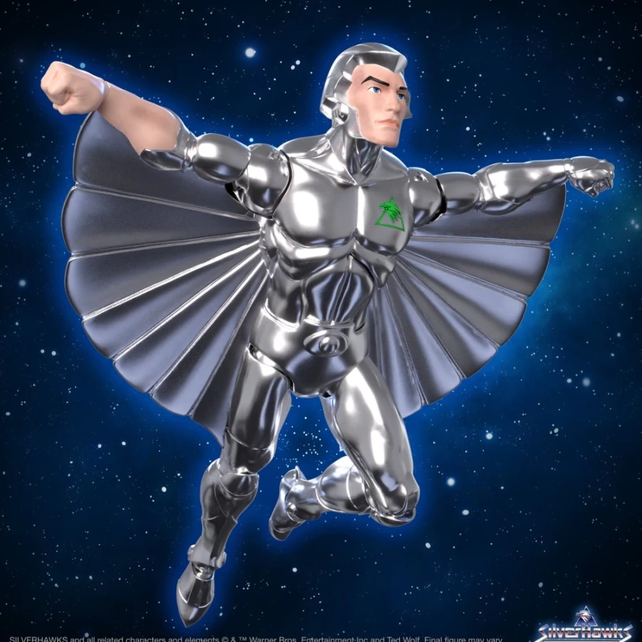 Super7 Silverhawks Ultimates Wave 4 Quicksilver Action Figure Toy Version Collectible