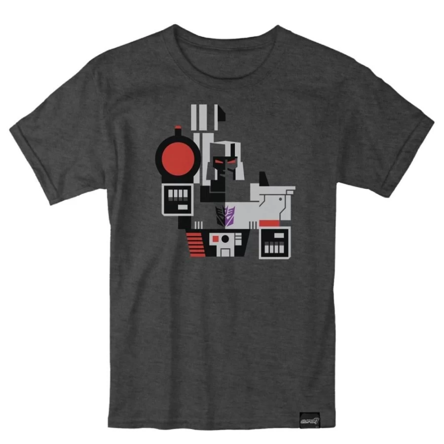 Super7 Transformers Megatron Minimalist Graphic Tee - Men's T-Shirt