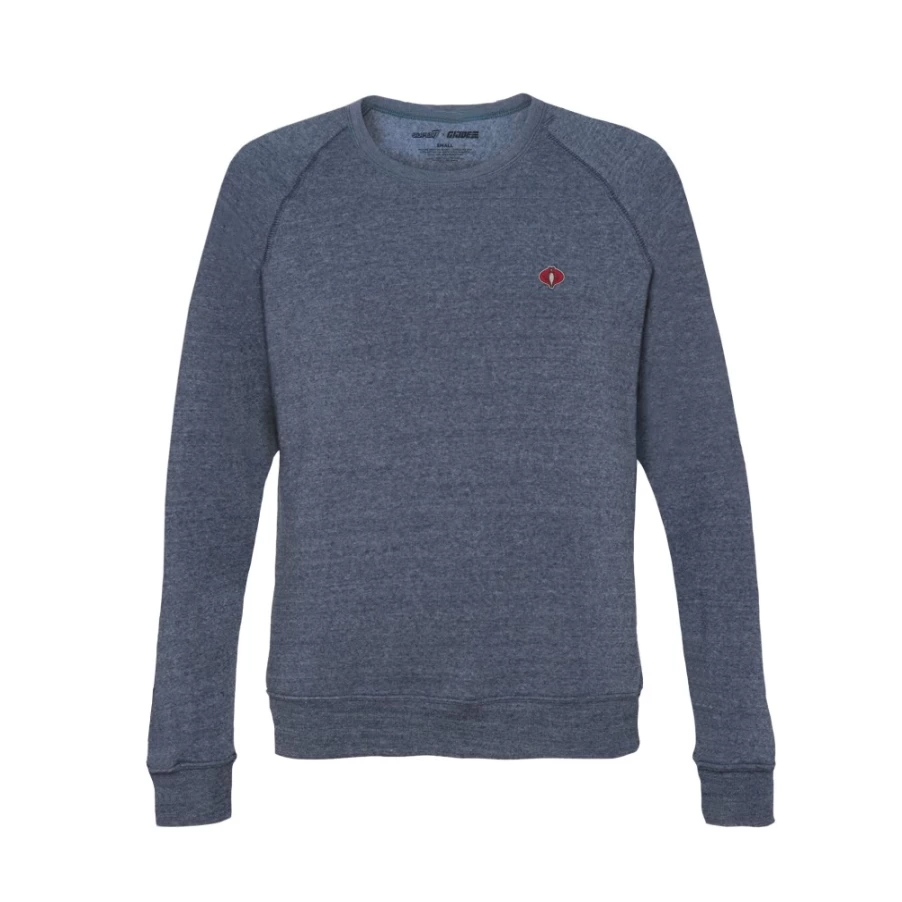 Super7 G.I. Joe Cobra Snake Logo Crewneck Sweatshirt - Official Licensed Apparel