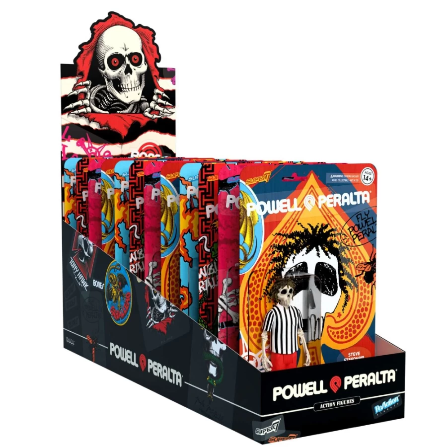 Super7 Powell-Peralta Reaction Figure Wave 1 - PDQ Collectible Action Figure