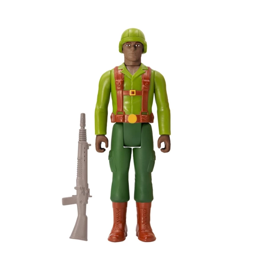 Super7 G.I. Joe Reaction Figures Wave 1 - Greenshirt (Brown) Action Figure Collectible